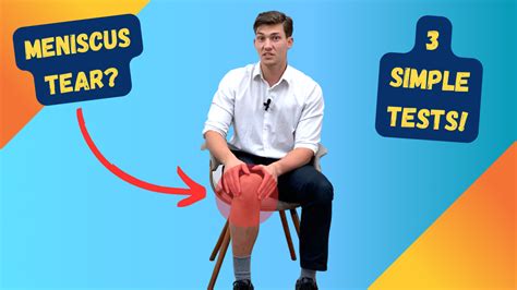 meniscus tear symptoms test|torn meniscus self test.